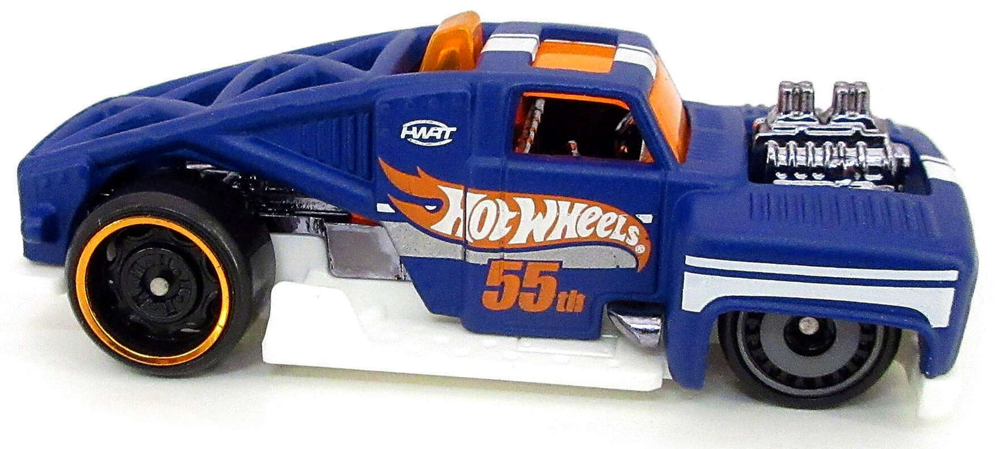 Hot Wheels 2023 - Collector # 086/250 - HW 55 Race Team 3/5 - Erikenstein Rod - Blue - USA