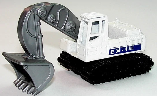 Hot Wheels 1997 Collector 512 First Editions 3 12 Excavator White USA