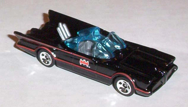 Hot Wheels 2007 - Collector # 015/180 - New Models 15/36 - 1966 TV Series Batmobile - Textured Grille