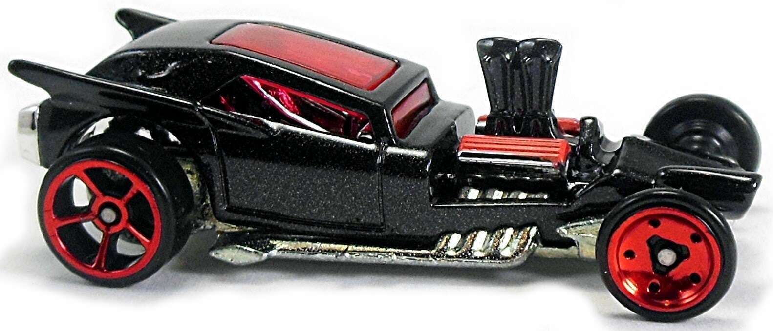 Hot Wheels 2010 Collector 008 240 New Models 08 44 Fangula Black USA Card
