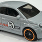 Hot Wheels 2024 - Collector # 022/250 - Compact Kings 02/05 - Fiat 500e - Gray - '5' - USA