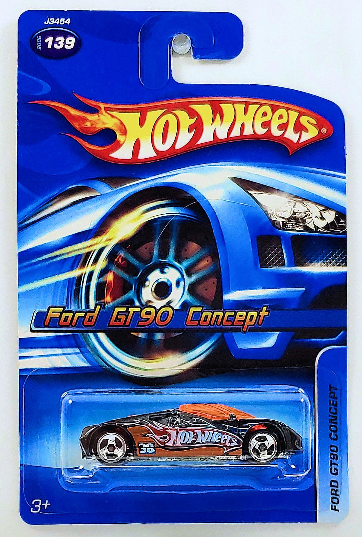 Hot Wheels 2006 - Collector # 139/223 - Ford GT90 Concept - Black - US ...