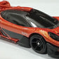 Hot Wheels 2024 - Collector # 235/250 - HW Exotics 7/10 - New Models - Gordon Murray Automotive T.50s - Metalflake Orange - USA Card