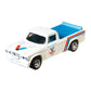 Hot Wheels 2020 - Premium / Fuelers # 4/5 - '63 Studebaker Champ - White / Valvoline Oil - Metal/Metal & Real Riders