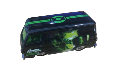 Hot Wheels 2018 - Pop Culture: Alex Ross DC Heroes 05/05 - '66 Dodge A100 - Black - Green Lantern - DC Comics - Metal/Metal & Real Riders