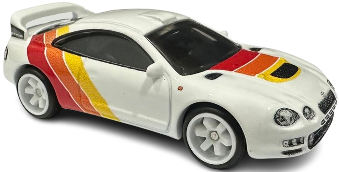 Hot Wheels 2024 - Premium / Boulevard # 89 - '95 Toyota Celica GT-Four - White - Metal/Metal & Real Riders