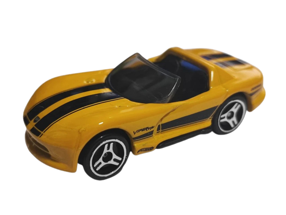 Hot Wheels 2023 - Collector # 131/250 - HW Roadsters 7/10 - Dodge Viper RT/10 - Yellow - IC