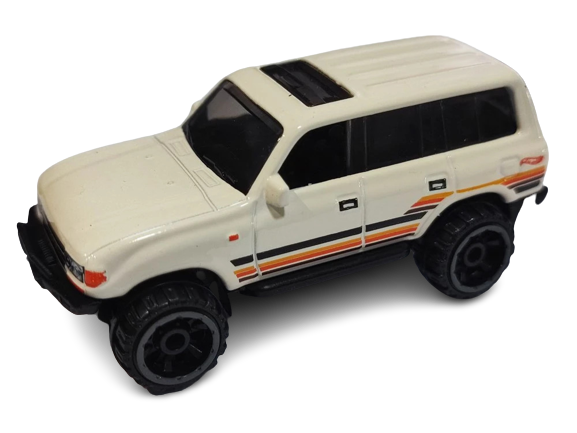 Hot Wheels 2023 - Collector # 204/250 - Then And Now 03/10 - Toyota Land Cruiser 80 - Ivory - USA