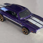 Hot Wheels 2023 - Collector # 240/250 - Then And Now 08/10 - '69 Dodge Charger 500 - Metalflake Purple - USA