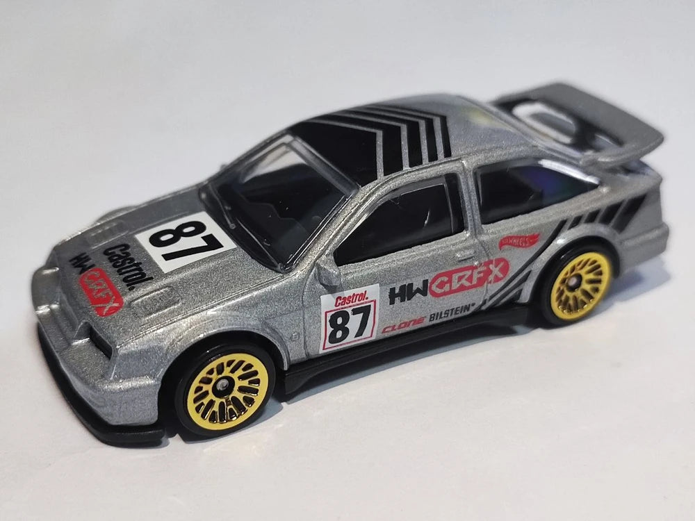 Hot Wheels 2023 - Collector # 002/250 - HW: The '80s 01/10 - '87 Ford Sierra Cosworth - Gray / #87 - USA