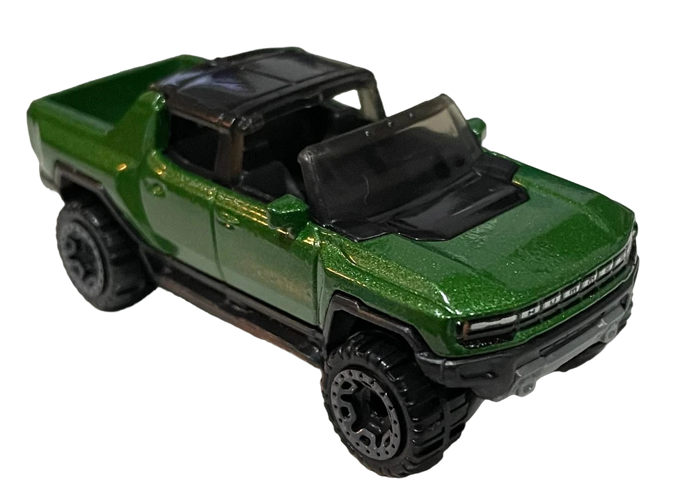 Hot Wheels 2023 - Collector # 116/250 - HW Hot Trucks 03/10 - GMC Hummer EV - Mamba Green - USA