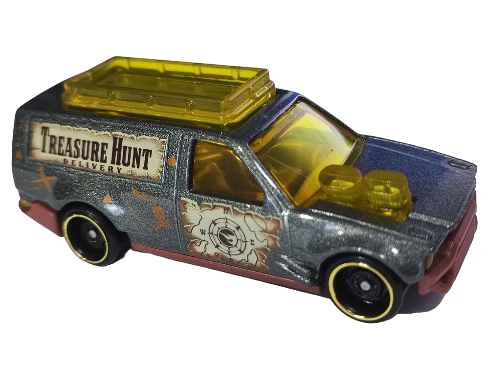 Hot Wheels 2023 - Collector # 210/250 - HW Metro 08/10 - Treasure Hunts - Time Shifter - Gunmetal Gray - USA