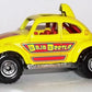 Hot Wheels 2013 - Flying Customs / Mix 3 - Volkswagen Baja Beetle - Yellow / 'Baja Beetle' - CT Wheels - Metal/Metal - Target Exclusive