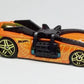 Hot Wheels 2014 - Collector # 054/250 - HW City / Street Beasts - Arachnorod - Orange with Yellow Web - Gold PR5 Wheels - Black Spider - USA Card