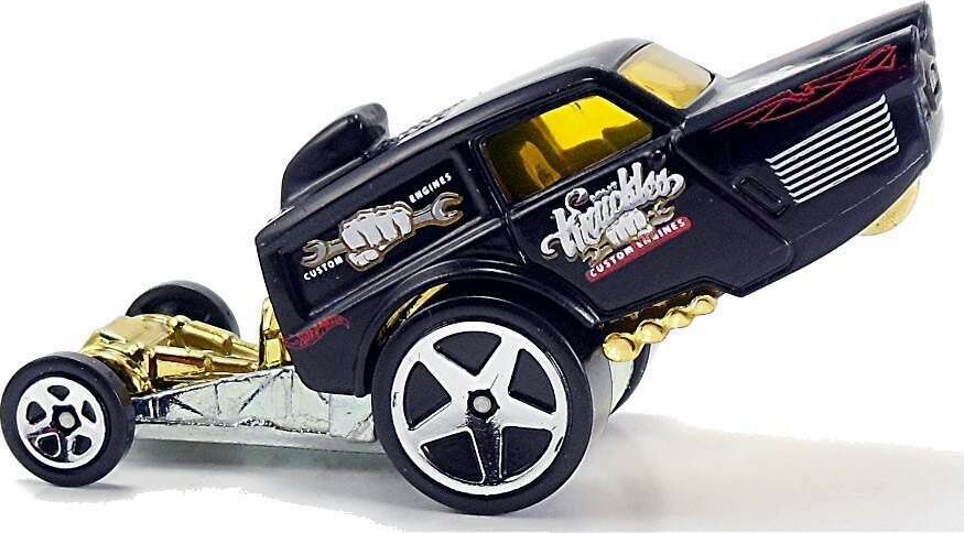 Hot Wheels 2015 - Collector # 115/250 - HW Off-Road / Stunt Circuit - HW Poppa Wheelie - Black - USA 'Showdown' Card