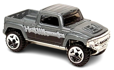 Hot Wheels 2006 - Collector # 173/223 - All Stars - Hummer H3T Concept - Metalflake Gray - USA '07