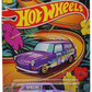 Hot Wheels 2024 - Theme / Easter / Spring 5/5 - Custom '69 Volkswagen Squareback - Purple - Aero Disc Wheels - Spring Card