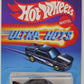 Hot Wheels 2024 - Ultra Hots 4/8 - '73 BMW 3.0 CSL Race Car - Spectraflame Black - Gold UH Wheels - Target Exclusive - Retro Ultra Hots Blister Card