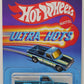 Hot Wheels 2024 - Ultra Hots 5/8 - Mazda Repu - Spectraflame Blue - UH Wheels - Target Exclusive - Retro Ultra Hots Blister Card