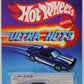 Hot Wheels 2024 - Ultra Hots 3/8 - '71 AMC Javelin - Spectraflame Blue - UH Wheels - Target Exclusive - Retro Ultra Hots Blister Card