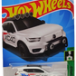 Hot Wheels 2024 - Collector # 014/250 - HW Green Speed 02/10 - Volvo XC40 Recharge - White / Red & Blue Accents - Black BLOR Wheels - USA Card