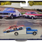 Hot Wheels 2024 - Premium / Car Culture / Team Transport # 64 - '66 Chevelle & '72 Chevy Ramp Truck - Red, White & Blue - Metal/Metal & Real Riders - Mix 1