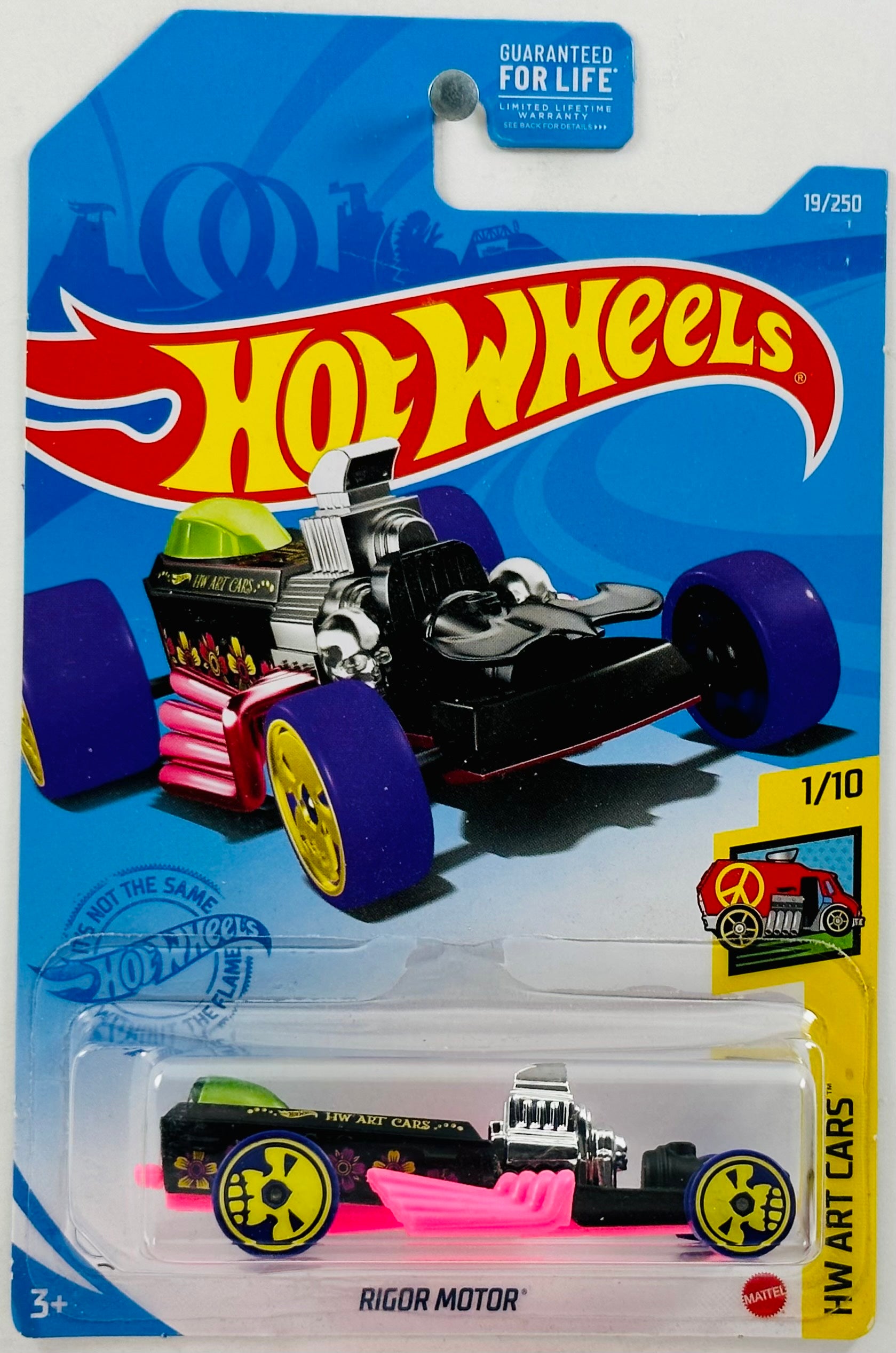 Hot Wheels 2021 - Collector # 019/250 - HW Art Cars 01/10 - Rigor Moto ...