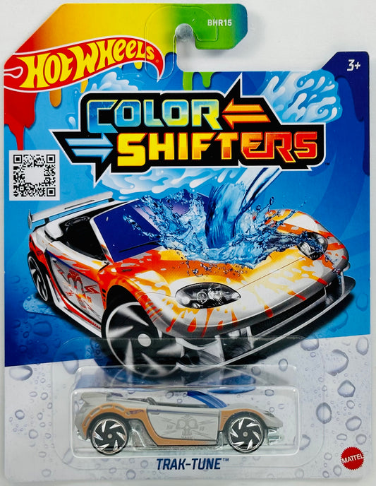 Hot Wheels 2023 - Color Shifters "Q" - Trak-Tune - Gray to Tan