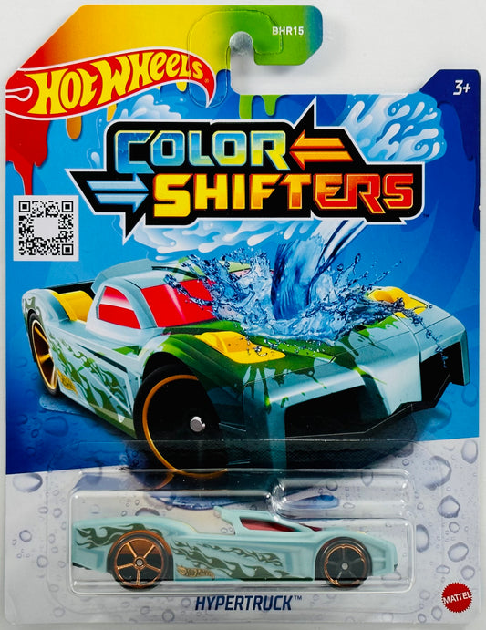 Hot Wheels 2023 - Color Shifters "Q" - Hypertruck - Cyan to Green