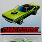 Hot Wheels 2021 - Flying Customs - '70 Plymouth Barracuda - Lime Green - Black Stripes - Target Exclusive