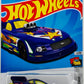 Hot Wheels 2023 - Collector # 140/250 - HW Drag Strip 05/10 - Mustang NHRA Funny Car - Purple - 'Slick' / Yellow Stars - USA