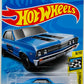 Hot Wheels 2021 - Collector # 183/250 - HW Speed Graphics 08/10 - '67 Chevelle SS 396 - Blue - 'Ausley's Chevelle 40 Years' - USA