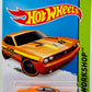 Hot Wheels 2015 - Collector # 234/250 - HW Workshop / Muscle Mania - Dodge Challenger Concept - Orange - '68' - IC