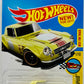 Hot Wheels 2017 - Collector # 022/365 - Legends of Speed 01/10 - New Models - Fairlady 2000 - Light Yellow - Brown Stripes / White Circle - USA