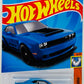 Hot Wheels 2023 - Collector # 151/250 - Muscle Mania 06/10 - '18 Dodge Challenger SRT Demon - Blue - 'SRT' & Mopar Logo - IC