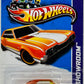 Hot Wheels 2012 - Collector # 101/247 - HW Showroom / Muscle Mania - GM 01/10 -& '67 Oldsmobile 442 - Burnt Orange - KMart Exclusive - USA Card