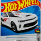 Hot Wheels 2023 - Collector # 106/250 - HW Drag Strip 3/10 - '18 COPO Camaro SS - White - IC