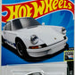 Hot Wheels 2023 - Collector # 125/250 - Retro Racers 08/10 - Porsche 911 Carrera RS 2.7 - White - 75th / IC