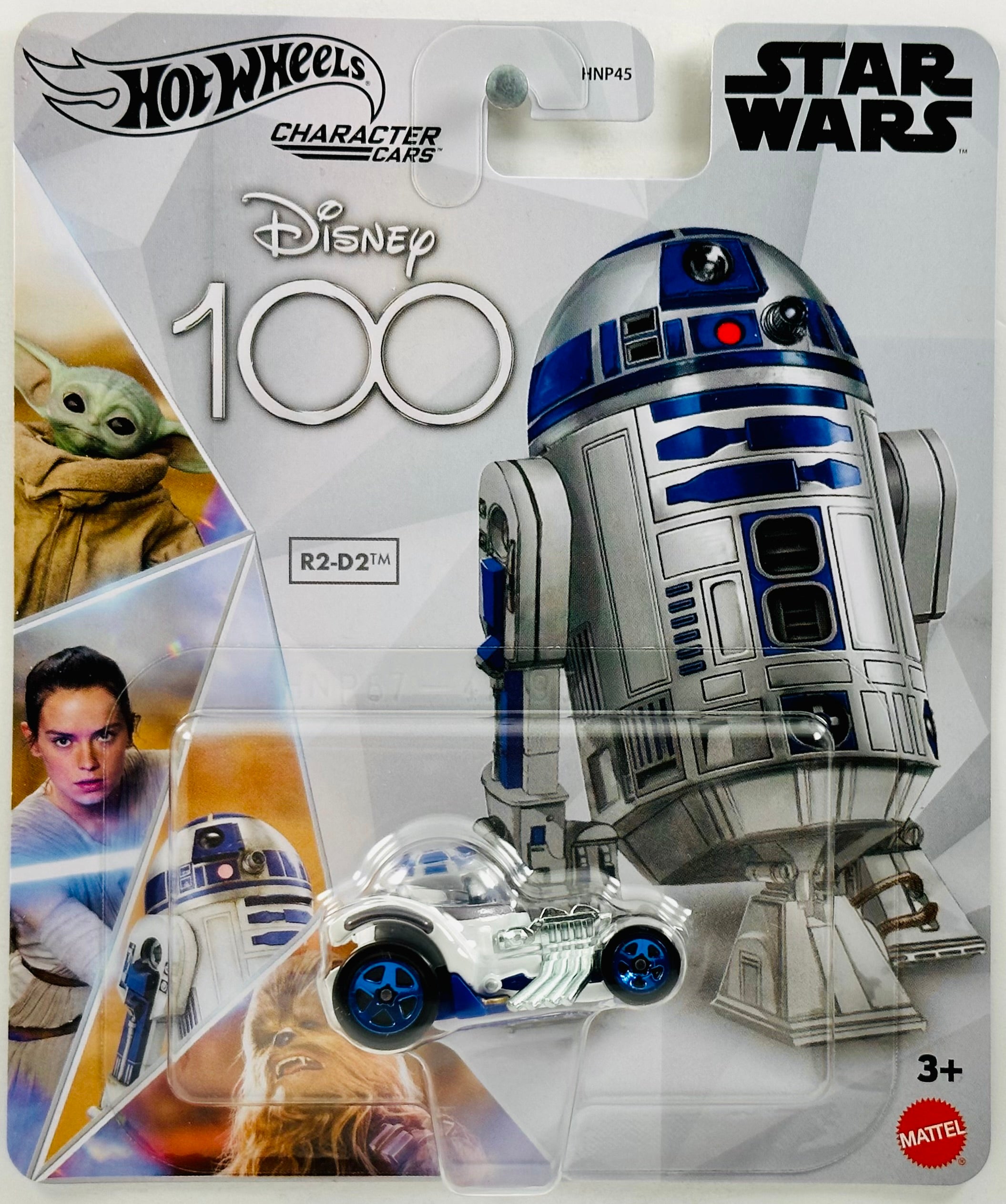 Hot Wheels 2023 Character Cars Disney 100 Star Wars R2 D2 Wh KMJ Diecast II