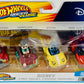 Hot Wheels 2023 - RacerVerse / 4 Pack / Disney - Mickey Mouse, Vanellope, Stitch & Hiro with Baymax