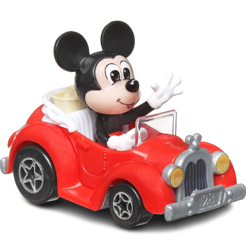 Hot Wheels 2023 - RacerVerse / 4 Pack / Disney - Mickey Mouse, Vanellope, Stitch & Hiro with Baymax