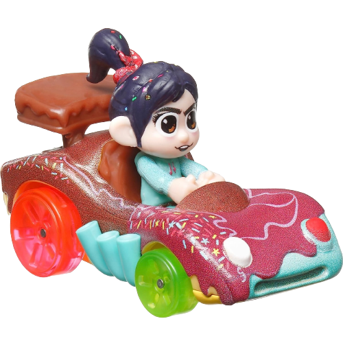 Hot Wheels 2023 - RacerVerse / 4 Pack / Disney - Mickey Mouse, Vanellope, Stitch & Hiro with Baymax