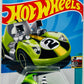 Hot Wheels 2023 - Collector # 170/250 - Tooned 01/05 - Tooned Twin Mill - Apple Green - USA