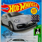 Hot Wheels 2019 - Collector # 202/250 - HW Green Speed 2/5 - New Models - Porsche Panamera Turbo S E-Hybrid Sport Turismo - Light Grey - FSC