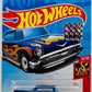 Hot Wheels 2019 - Collector # 009/250 - HW Flames 06/10 - '57 Chevy - Dark Blue - FSC