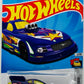 Hot Wheels 2023 - Collector # 140/250 - HW Drag Strip 05/10 - Mustang NHRA Funny Car - Purple - 'Slick' / Yellow Stars - IC