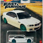 Hot Wheels 2023 - Premium / Fast & Furious # 03/05 - BMW M3 E46 - White - Furious 7 - Metal/Metal & Real Riders