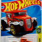 Hot Wheels 2023 - Collector # 048/250 - Experimortors 03/05 - Gotta Go - Orange - '#2' - 5 Spoke - SPECIAL FEATURE / Back Lid Up/Down Movement - IC