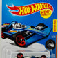 Hot Wheels 2016 - Collector # 008/250 - HW Race Team 08/10 - New Models - Formula Flashback - Metalflake Blue - USA 'Scan & Race' Card