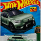 Hot Wheels 2023 - Collector # 201/250 - Mud Studs 05/05 - New Models - Volvo XC40 Recharge - Sage Green - USA